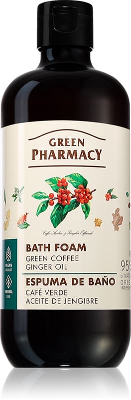 Green coffee & Ginger Oil Bath Foam piana do kąpieli