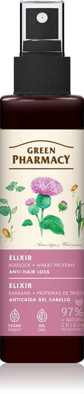 Burdock & Wheat proteins Elixir pielęgnacja włosów bez spłukiwania przeciw wypadaniu włosów