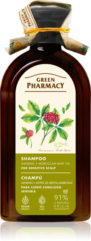 Ginseng Shampoo szampon do wrażliwej i podrażnionej skóry głowy