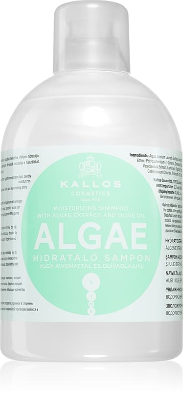 KJMN Professional Algae szampon nawilżający z wyciągiem z alg i olejem z oliwek