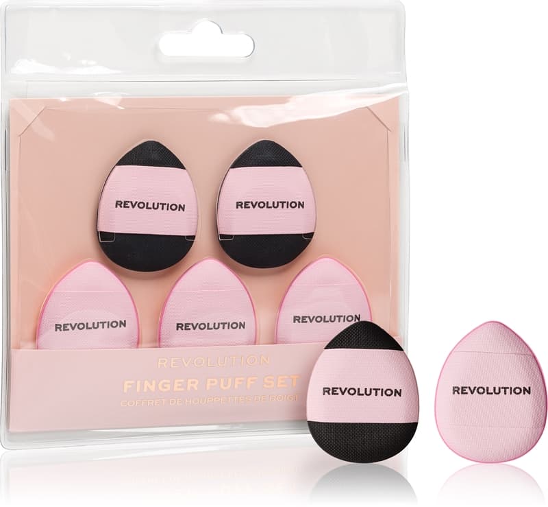 Finger Puff Set puszek do pudru