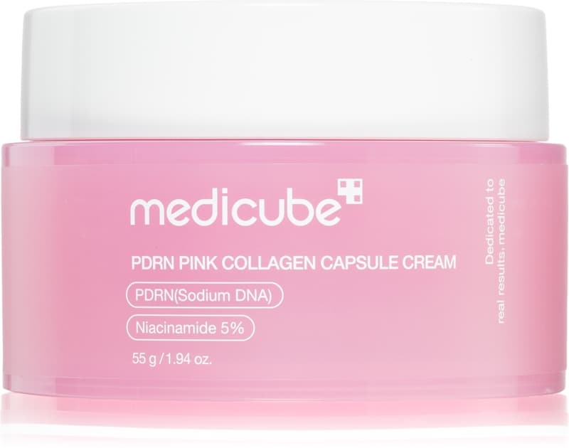 PDRN Pink Collagen Capsule Cream nawilżający krem do twarzy z efektem wzmacniającym