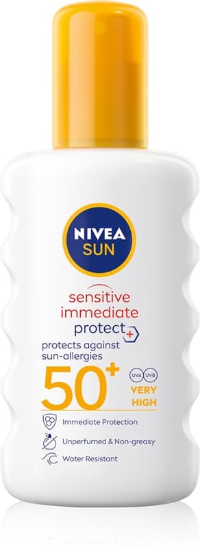 SUN Sensitive Immediate spray ochronny do opalania SPF 50+
