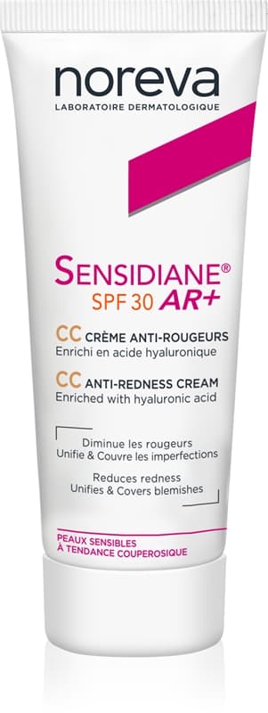 Sensidiane AR+ CC Cream krem CC przeciw zaczerwienieniom SPF 30