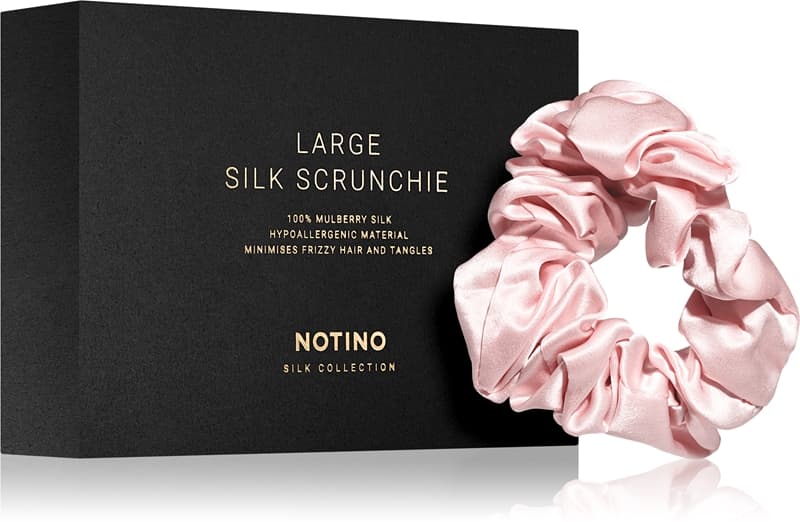 Silk Collection Large scrunchie jedwabna gumka do włosów