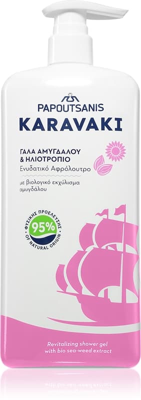 Karavaki Almond Milk & Sunflower żel pod prysznic