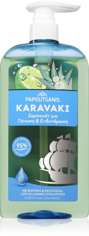 Karavaki Tonic & Strength szampon do włosów
