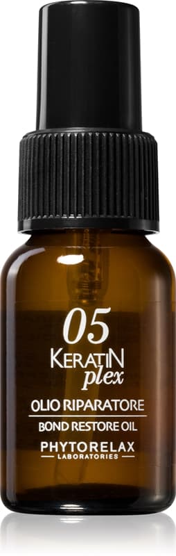 Keratin Plex regenerujący olejek odbudowujący do włosów zniszczonych