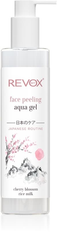 Japanese Routine Face Peeling Aqua Gel delikatny peeling oczyszczający do twarzy