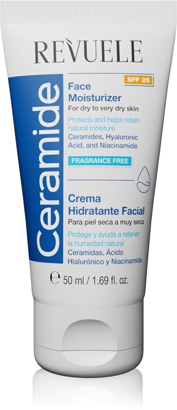 Ceramide Face Moisturizer SPF 25 ochronny krem na dzień do skóry suchej i bardzo suchej