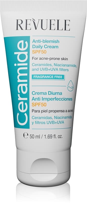 Ceramide Anti-Blemish Daily Cream ochronny krem na dzień do skóry z problemami
