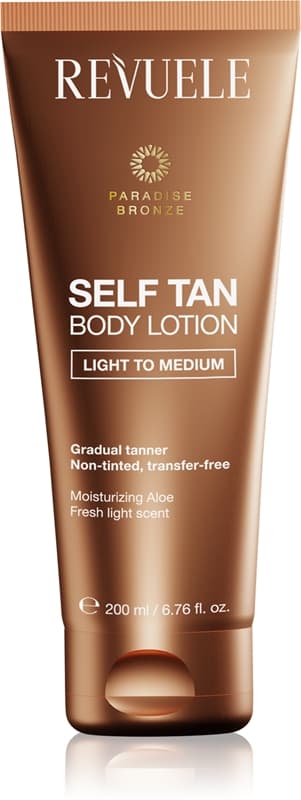 Paradise Bronze Self Tan Body Lotion mleczko samoopalające stopniowo brązujące