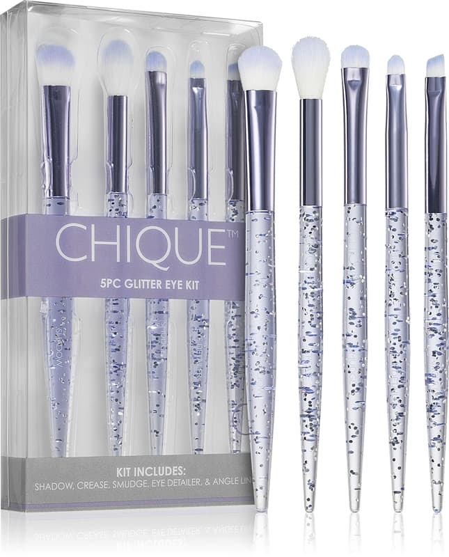Chique Glitter zestaw pędzli do cieni do powiek