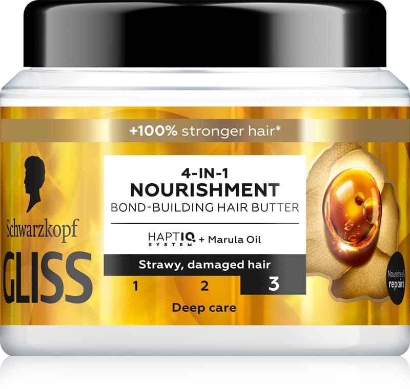 Gliss Oil Nutritive intensywnie odżywcza maska do włosów zniszczonych