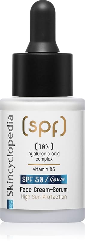 10% Hyaluronic Acid Complex + Vitamin B5 kremowe serum SPF 50