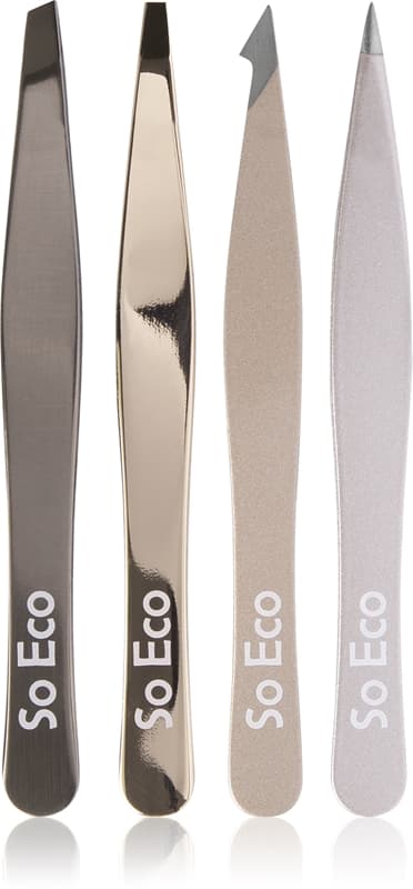 Tweezer Set Rose Gold zestaw pęset