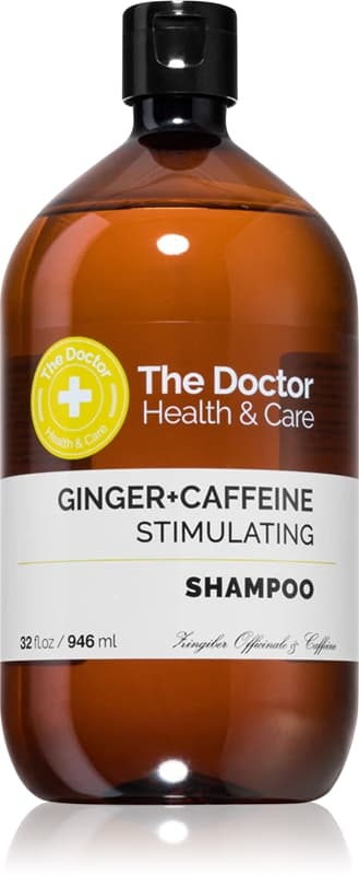 Ginger + Caffeine Stimulating wzmacniający szampon do włosów słabych, z tendencją do wypadania z kofeiną