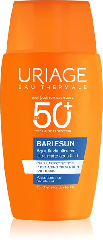 Bariésun Ultra Matte Aqua Fluid SPF50+ ochronny fluid matujący do twarzy SPF 50+