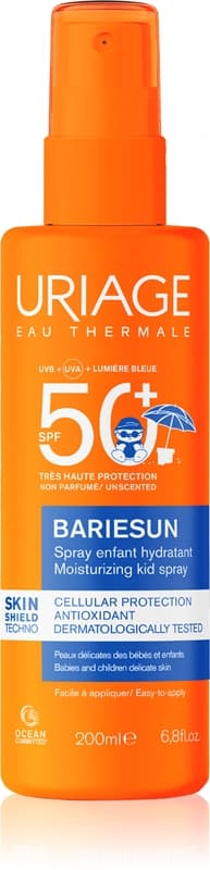 Bariésun Moisturizing Kid Spray SPF50+ spray do opalania dla dzieci SPF 50+