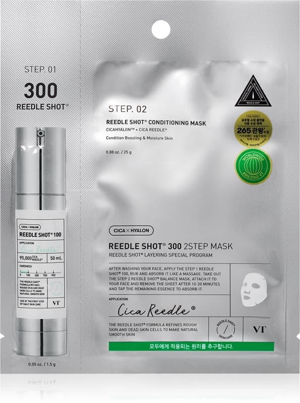 Reedle Shot 300 2-Step Mask maseczka intensywnie regenerująca do dwufazowej pielęgnacji skóry
