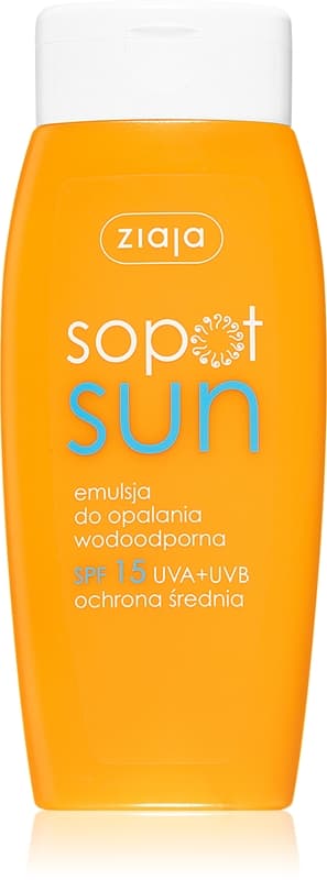 Sopot Sun emulsja do opalania wodoodporna spf 15