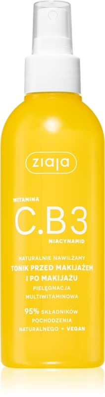 Vitamin C.B3 Niacinamide Tonik przed makijażem i po makijażu