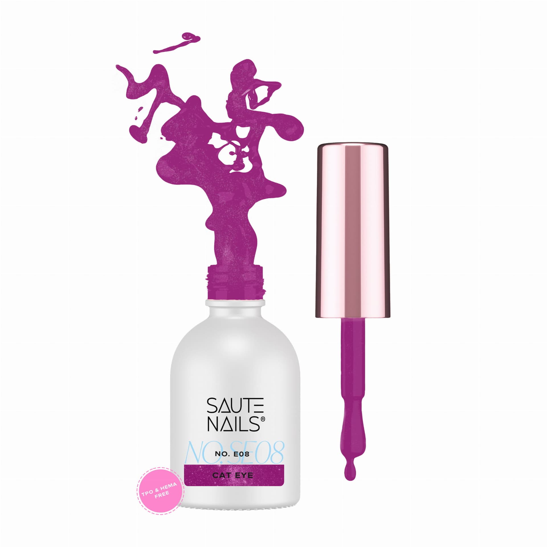 Saute Nails Cat Eye Effect